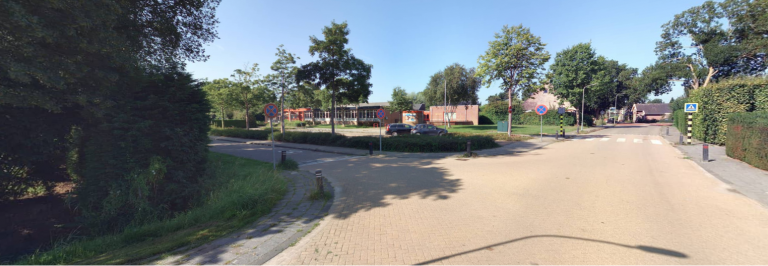 Kruispunt Padland en Burgemeester J. Zijpweg.
