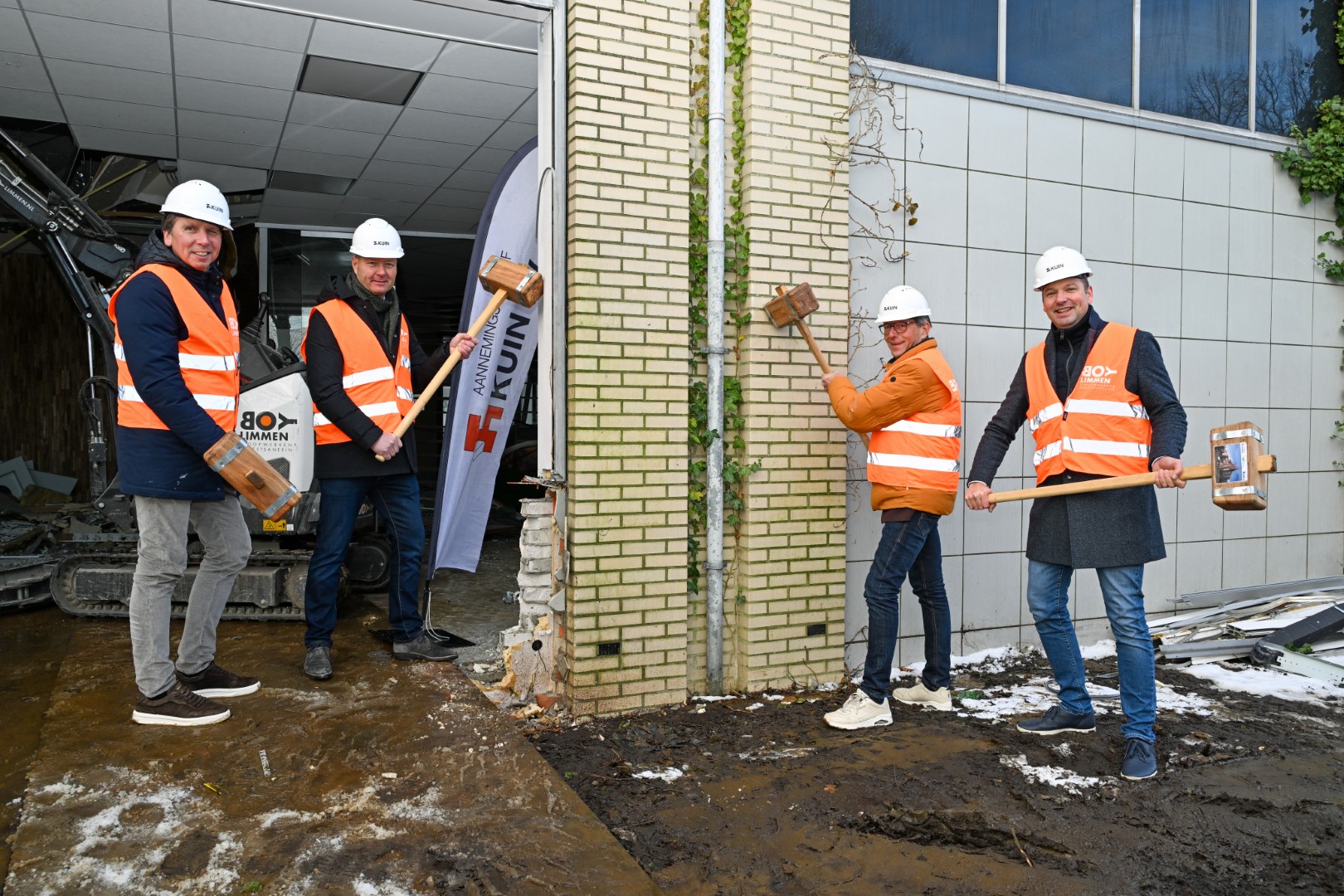 Sloop Rabobank voor nieuwbouw centrum Stede Broec gestart