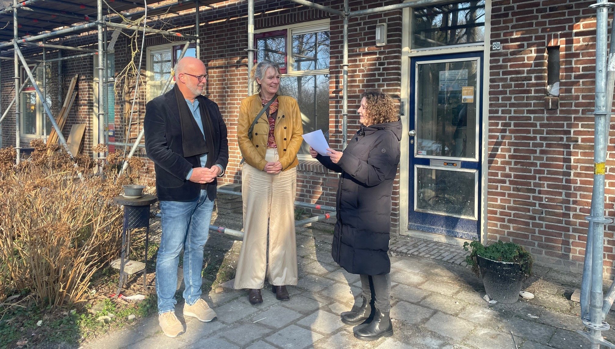 Eerste blok Oranjestraat klaar