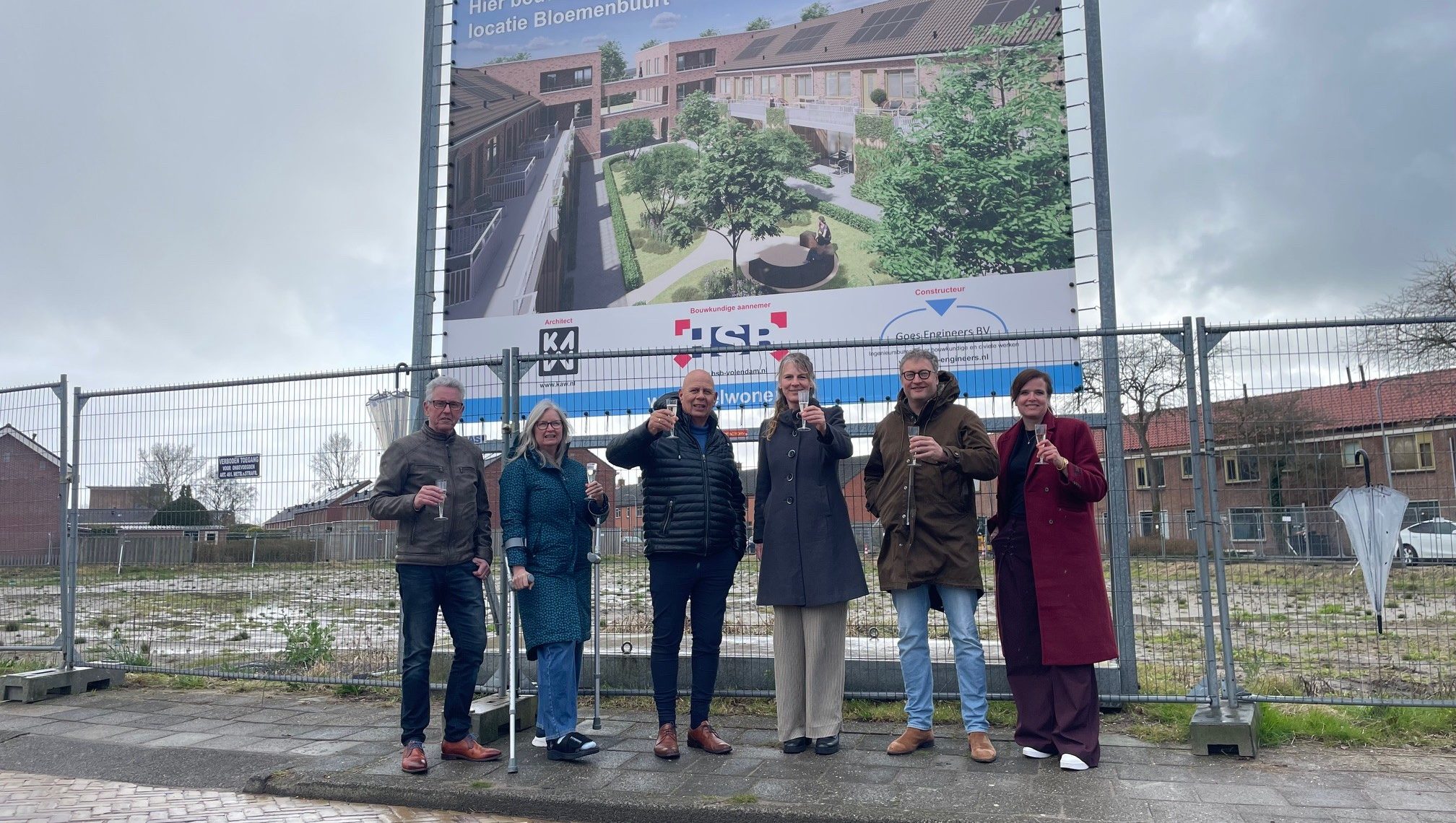 Nieuwbouw volgende fase Bloemenbuurt van start