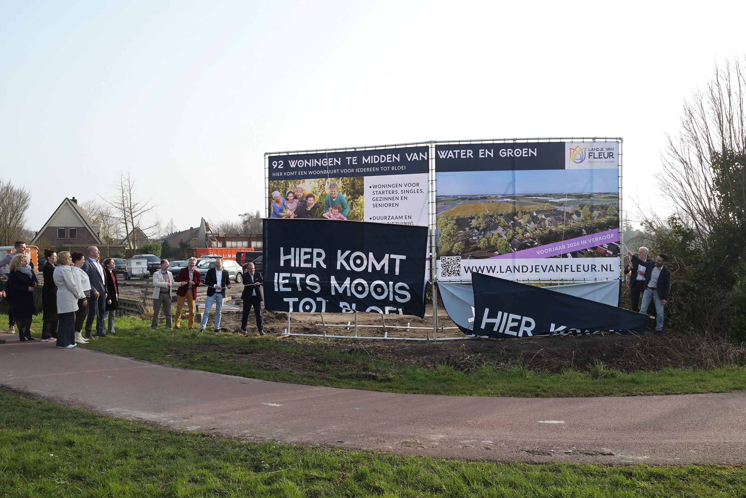Volgende stap nieuwe wijk Landje van Fleur in Hoogkarspel: 'wijk waar iedereen een plek kan vinden, 