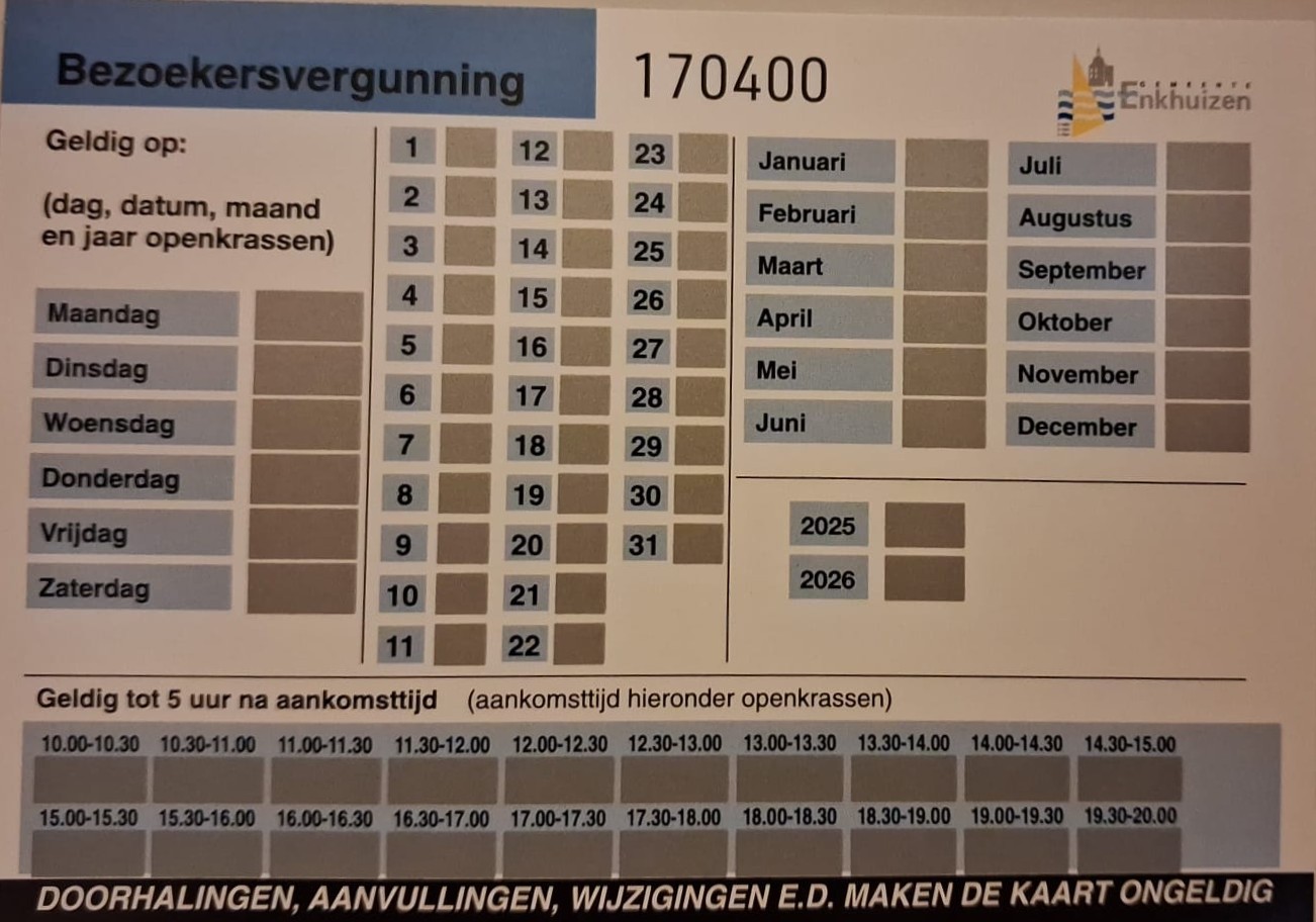Pinstoring en inleveren oude kraskaarten