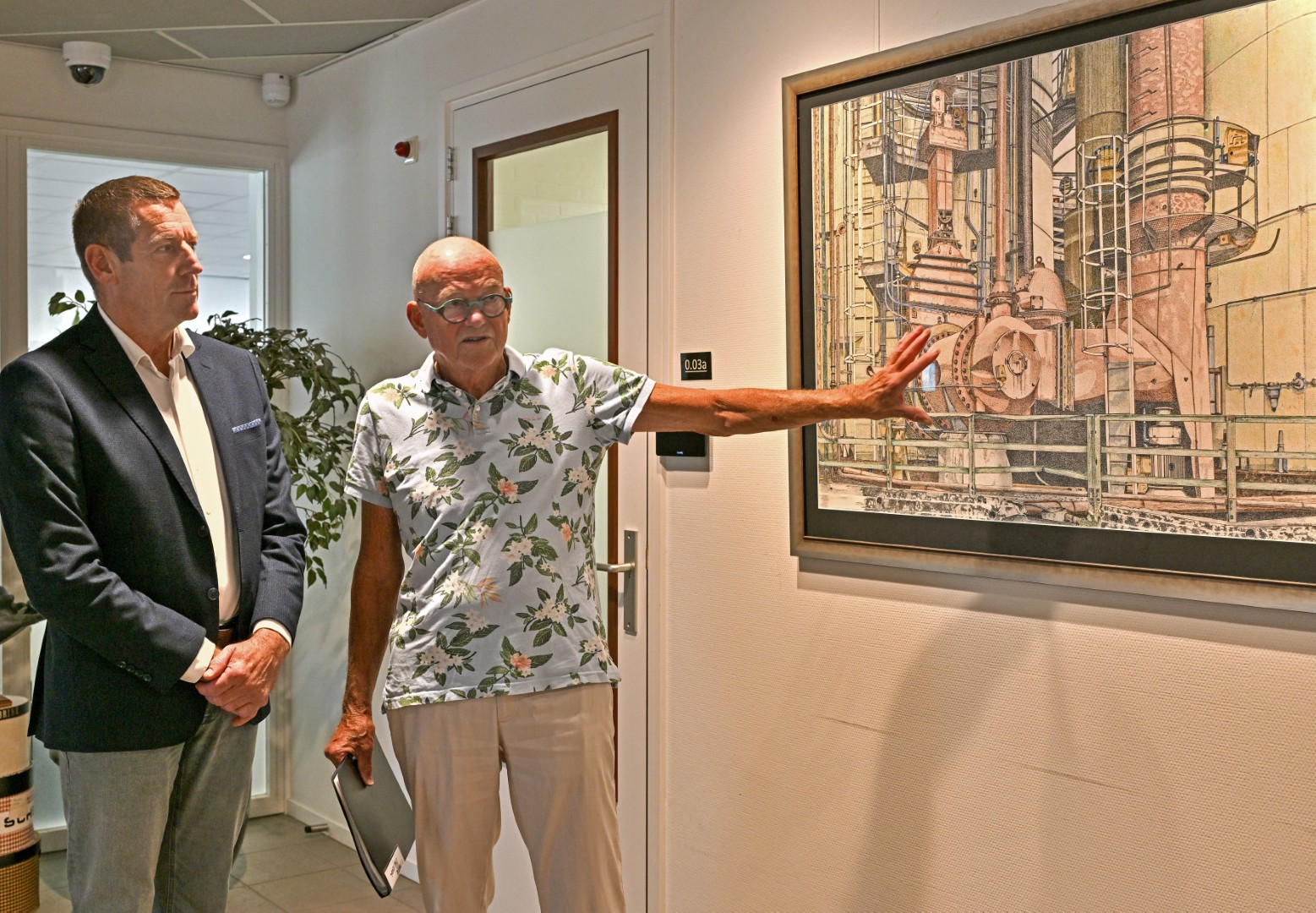Nieuwe tentoonstelling in het gemeentehuis: Ron Knol