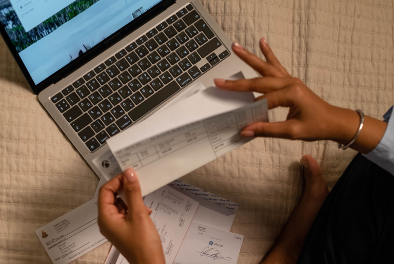rekening betalen via laptop